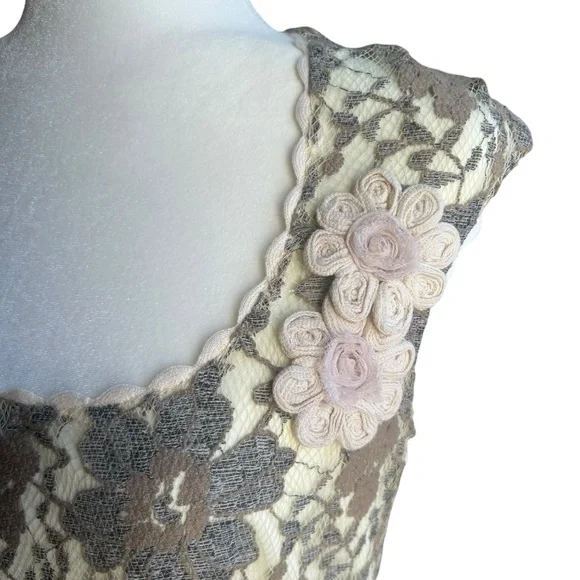 Eva Franco babydoll sexy lacey top Y2k vampire Diaries women’s size medium NEW - Picture 15 of 16